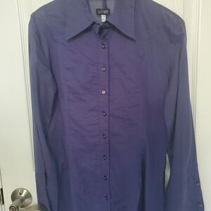 Armani Jeans Cotton Blend Button Front Shirt